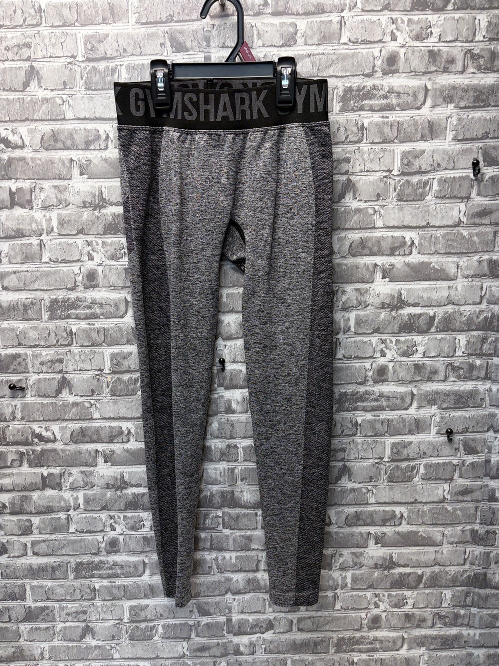 Gymshark Dark Heather Grey Seamless Workout Leggings